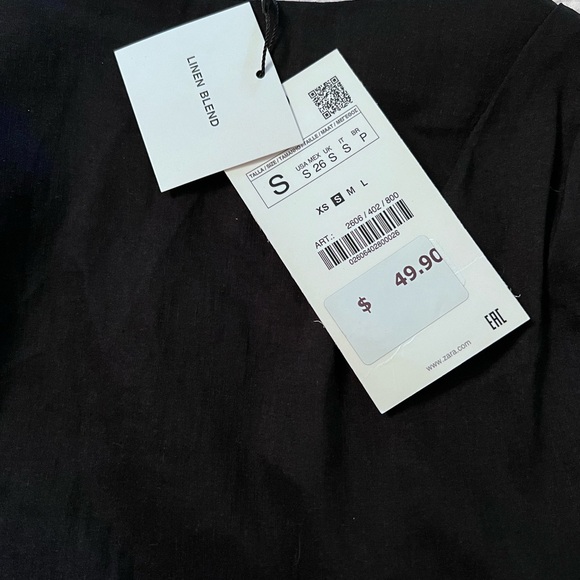 NWT Zara one shoulder top - Picture 8 of 9